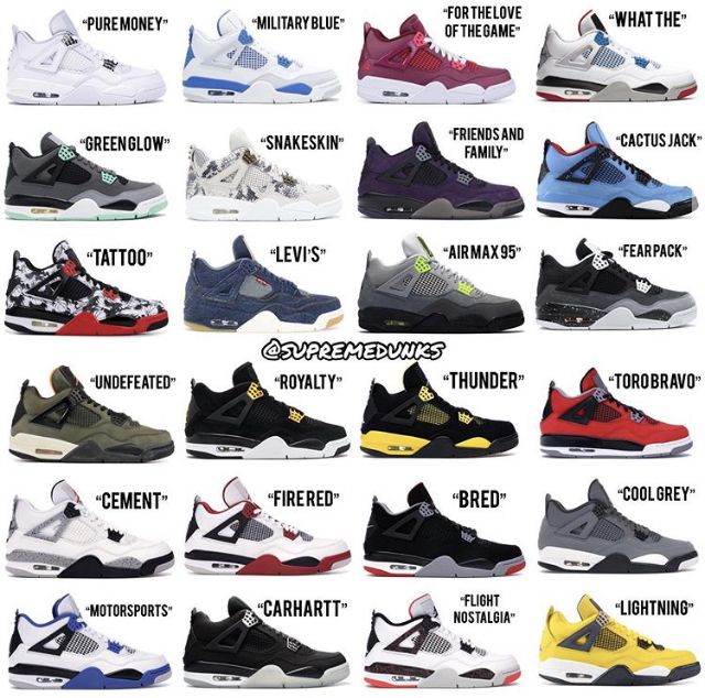 Jordan 4s List, Jordan Retro Lista,  &hellip;