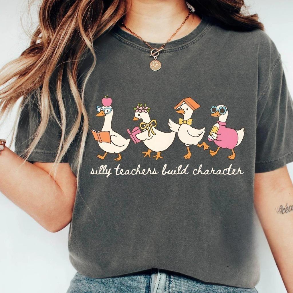 Comfort Colors Silly Teacher Goose S …