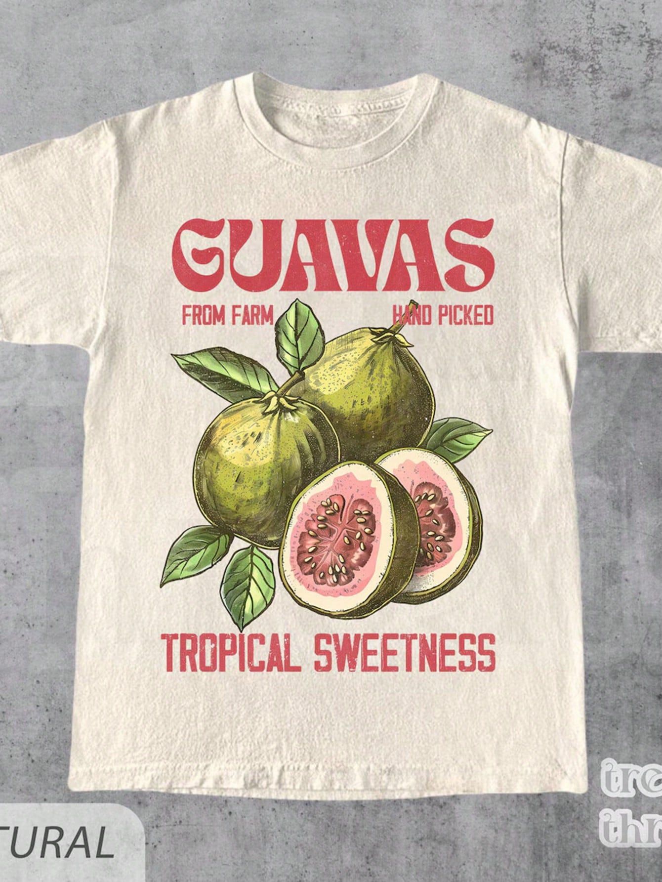 Retro Commercial Graphic Shirt, Vint &hellip;