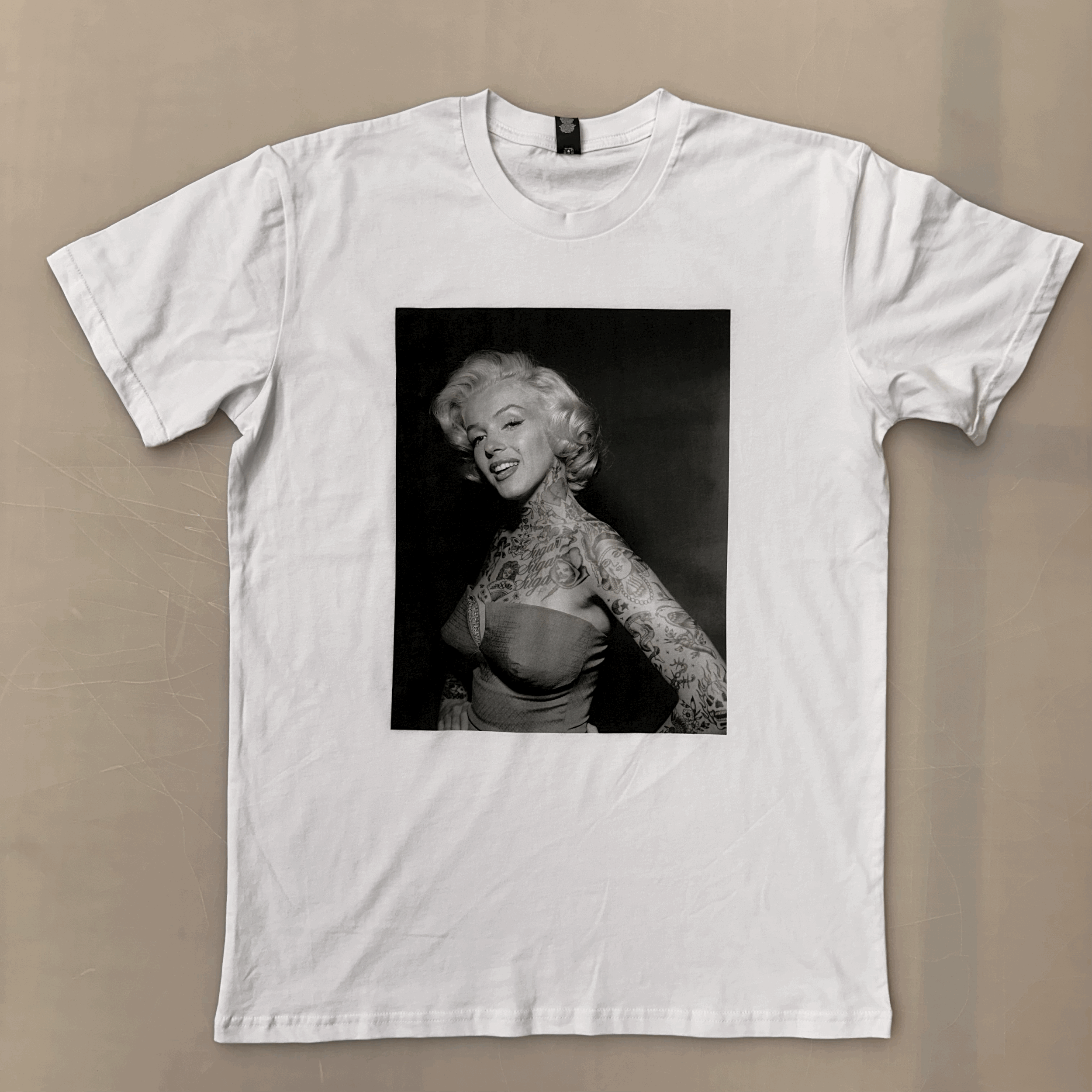 Glamour Woman Photo Portrait T-Shirt …
