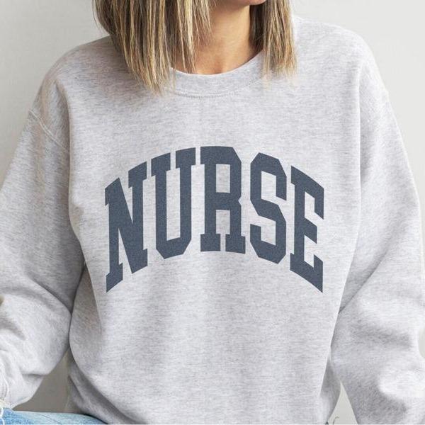 Vintage Style Nurse Sweatshirt, Mini &hellip;