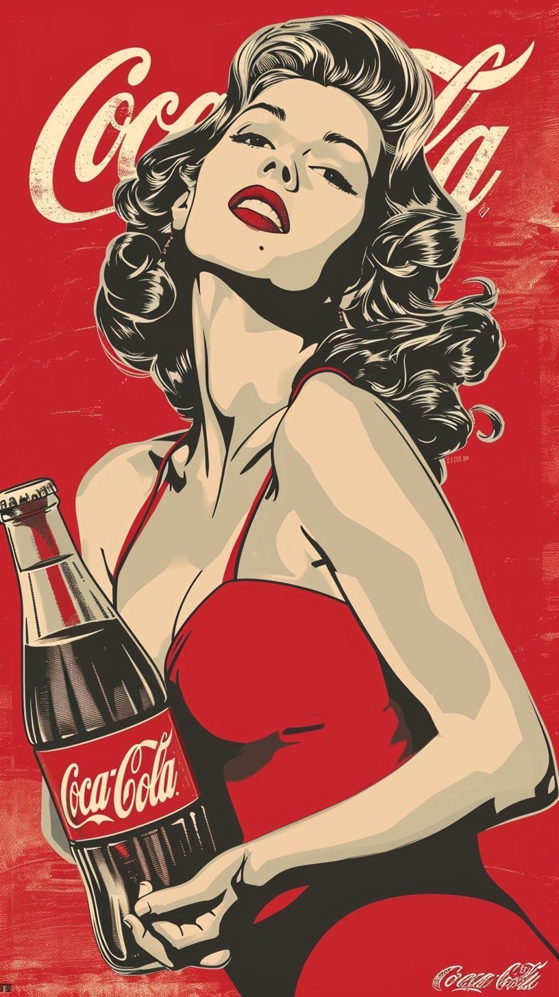 Coca Cola Pin Up, Coca Cola Girl Wal &hellip;
