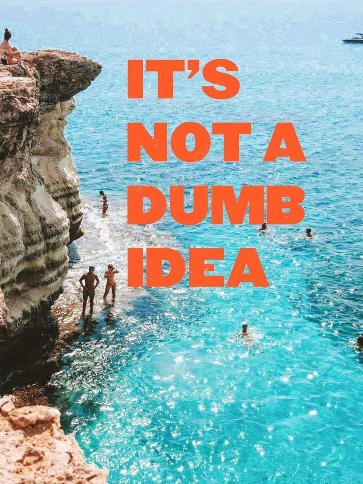 It’s Not a Dumb Idea Cliff Div …