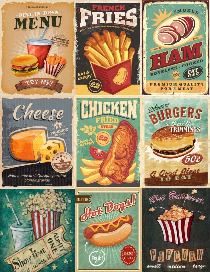 Retro Fast Food, Retro Food, Retro P &hellip;