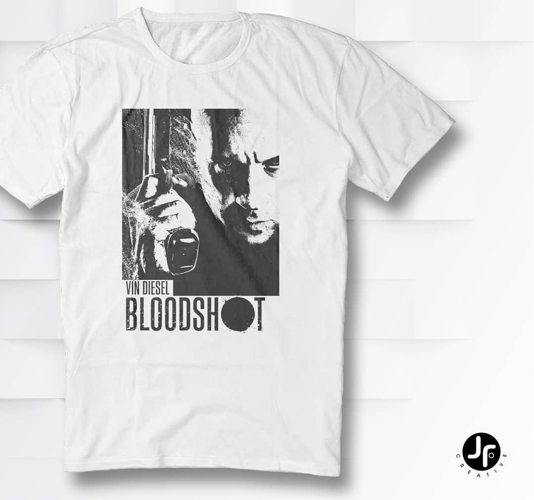 Bloodshot Dark Movie Poster T-Shirt …