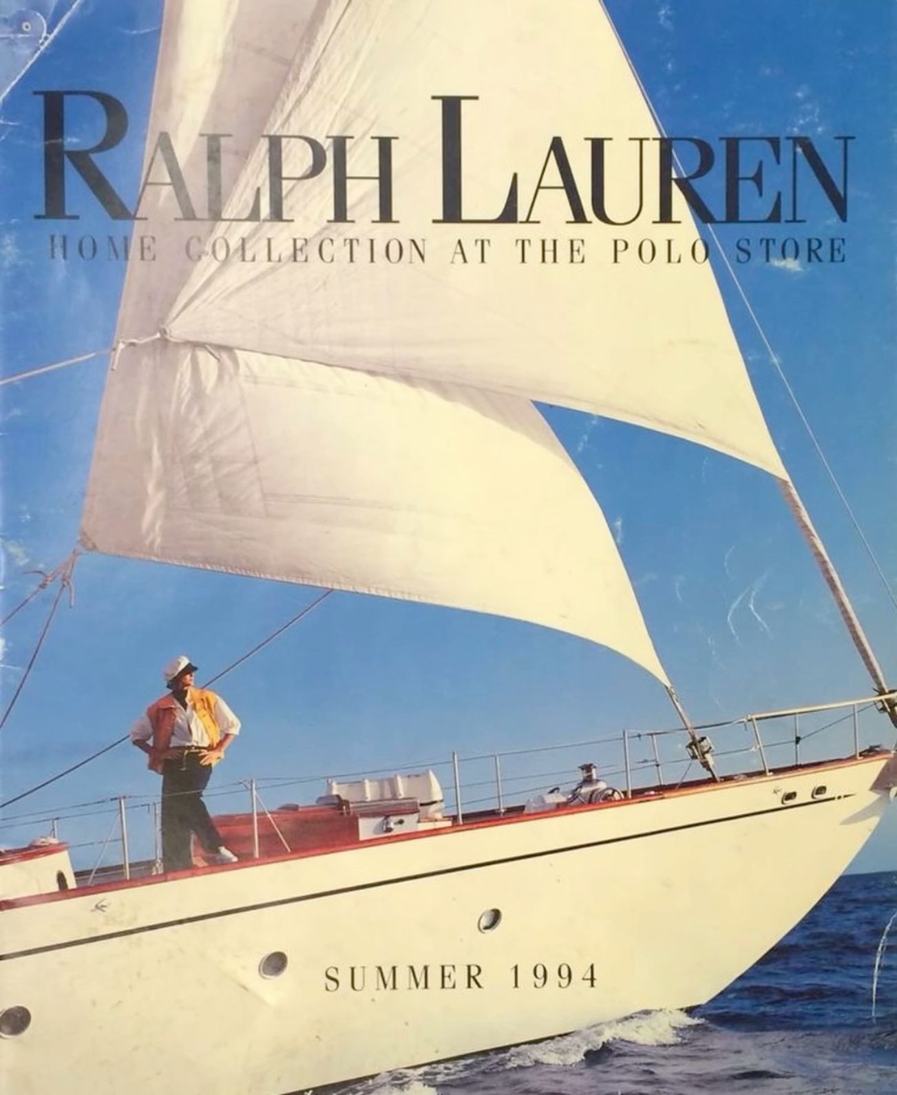 Retro Sailing Poster, Coastal Ocean …
