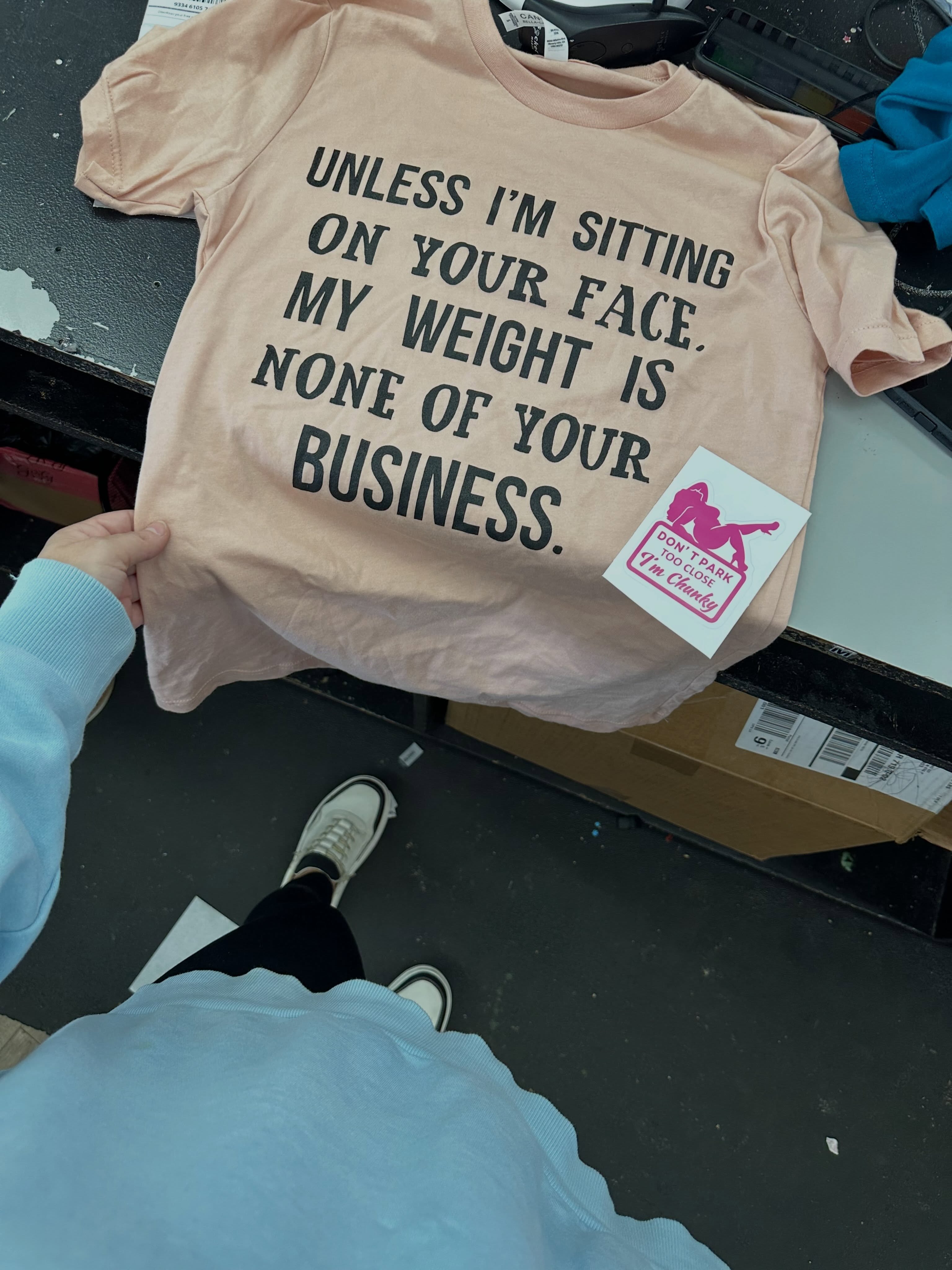 My Weight Is None of Your Business T …