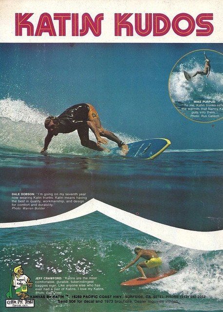 Vintage Surfing Wipeout Poster, Retr …