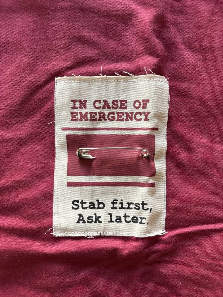 In Case of Emergency Stab First T-Sh …