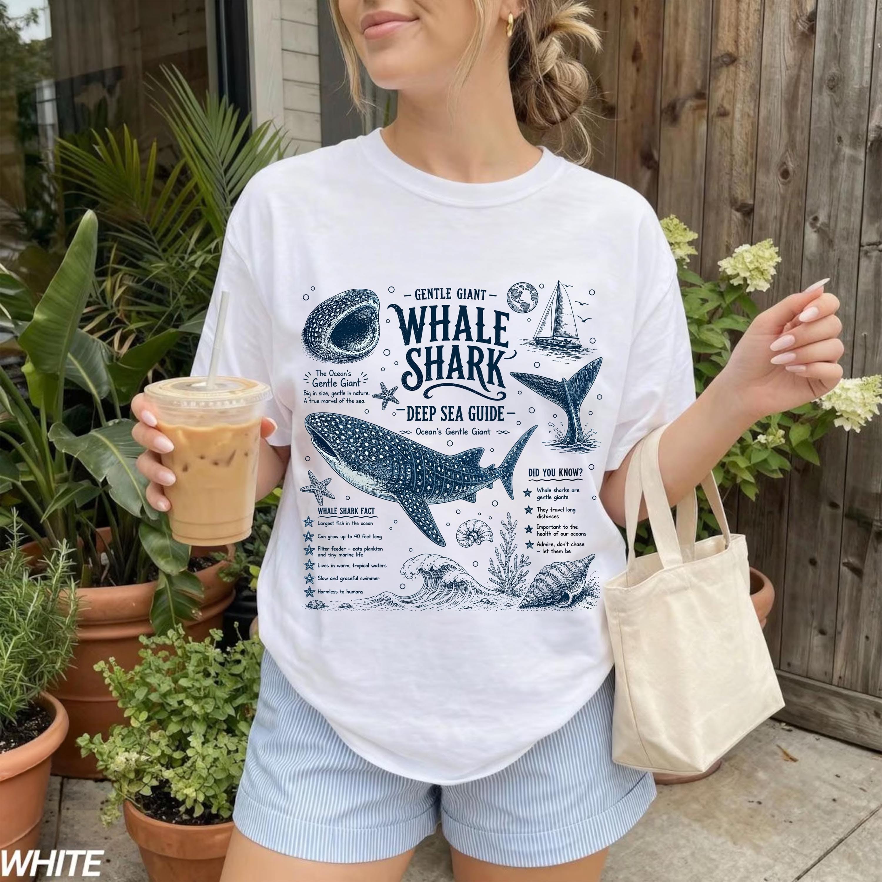 Shark Anatomy Tee, Whale Shark Shirt &hellip;