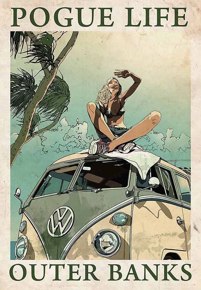 Volkswagen Bus Drawing, Vw Bus Illus …