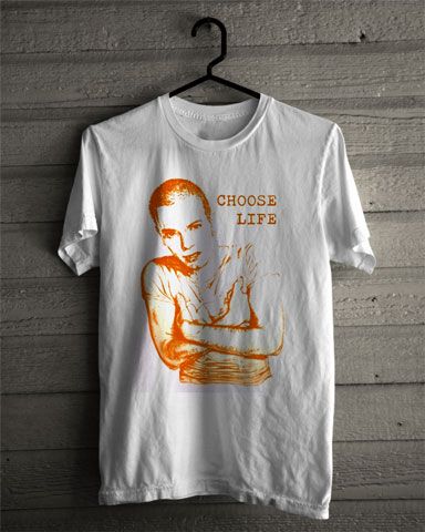 Choose Life Orange Movie Portrait T- …