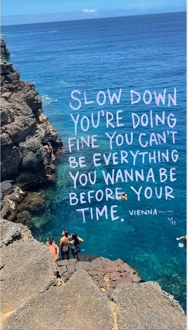 Slow Down You’re Doing Fine Po …