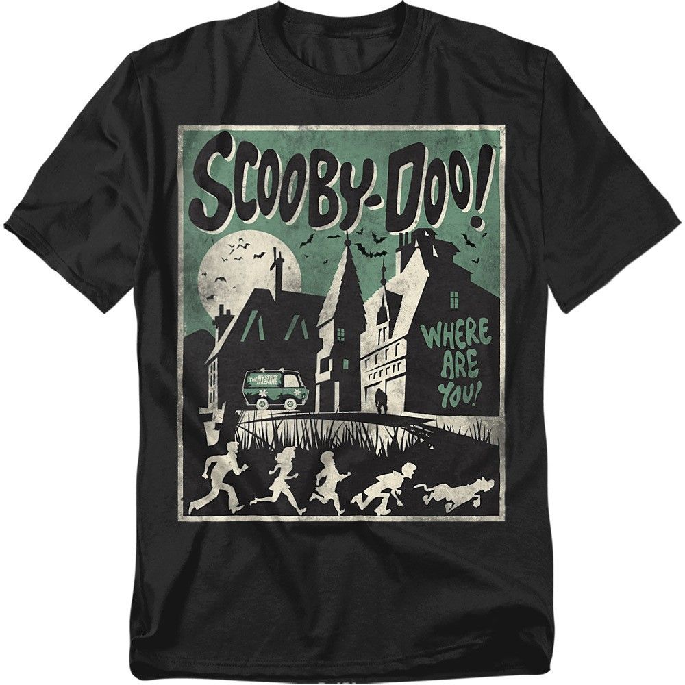 Men’s Scoobydoo Poster T-Shirt &hellip;