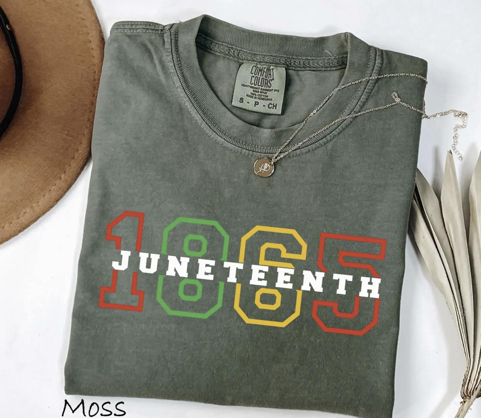 Comfort Colors Juneteenth 1865 TShir &hellip;