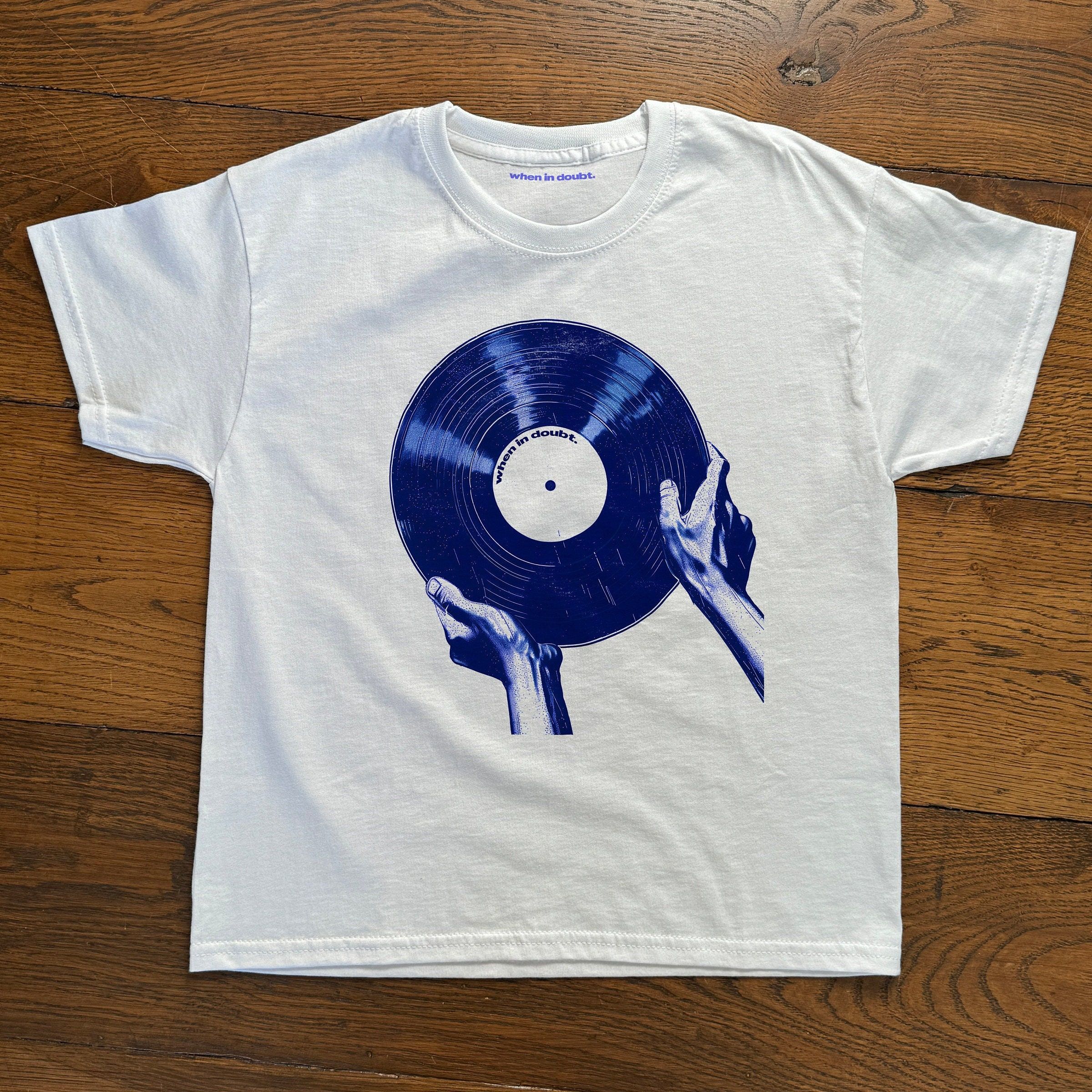 Record Graphic Baby Tee, Heavy Cotto &hellip;
