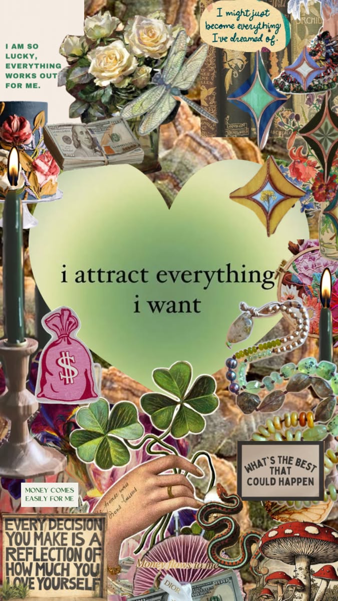 I Attract Everything I Want Poster,  &hellip;