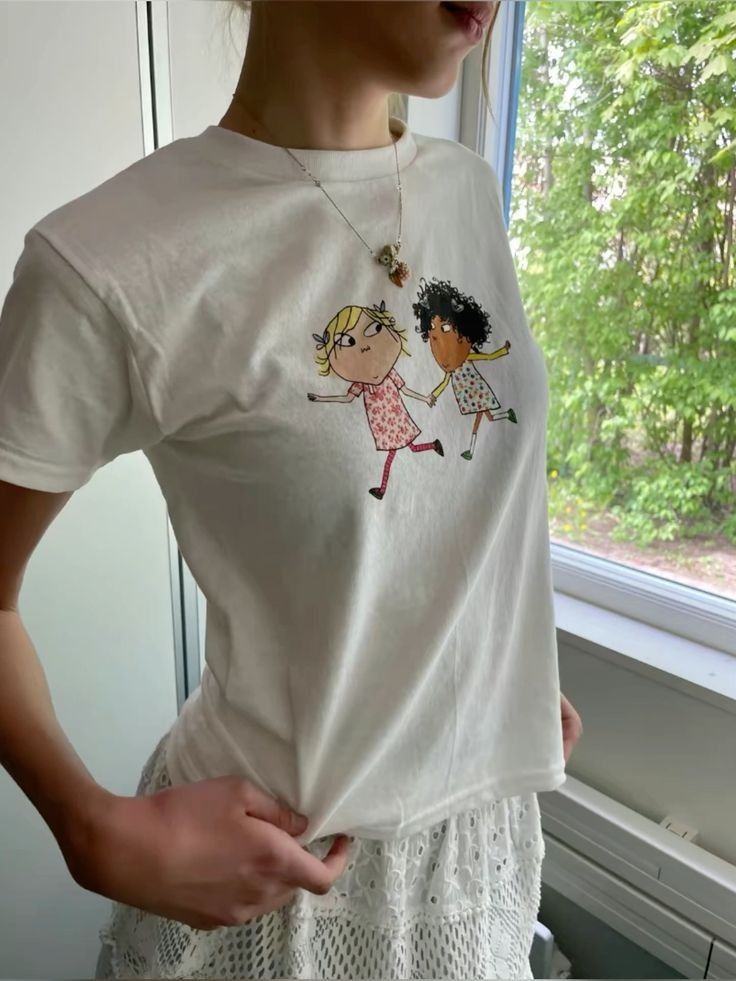 Charlie and Lola BFF baby tee featur &hellip;