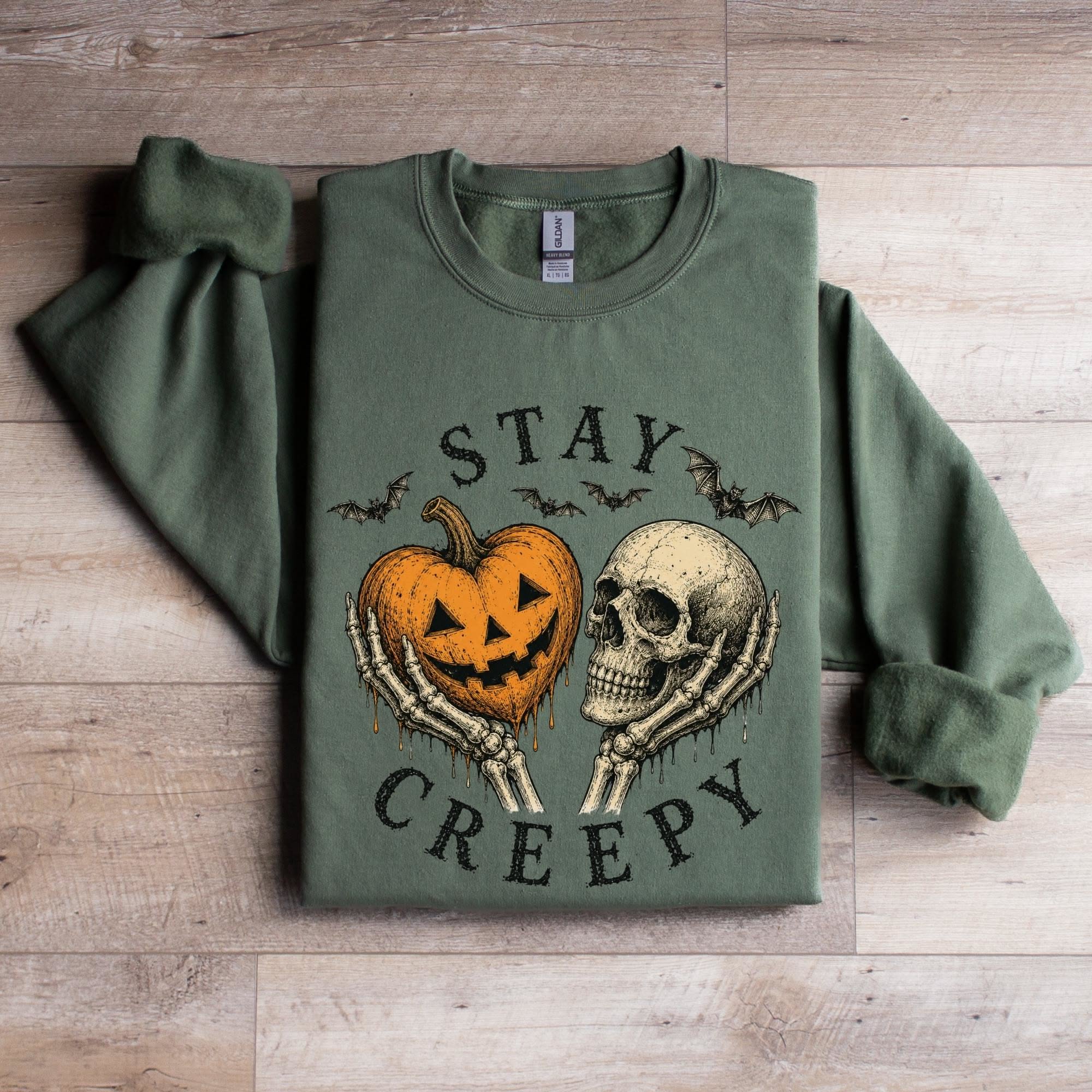 Stay Creepy Sweatshirt, Halloween Sh &hellip;