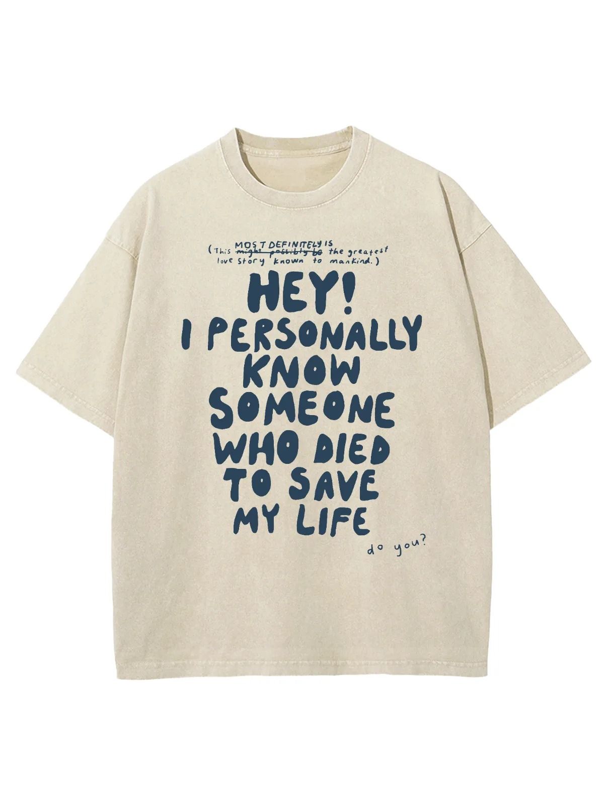 I Know Someone Who Died to Save My L …