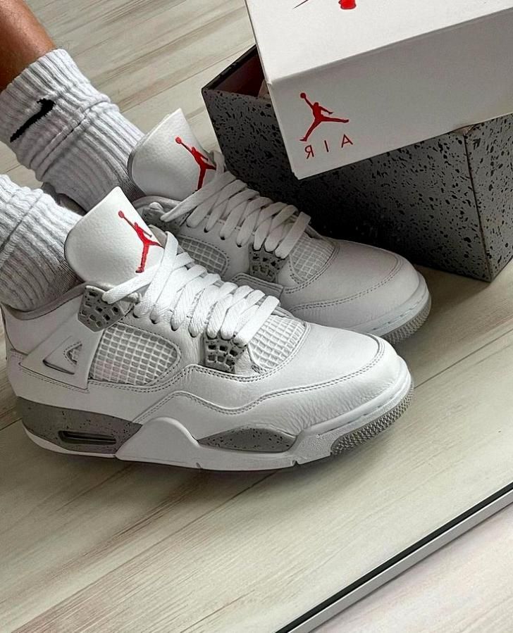 Nike Air Jordan 4 Retro “White &hellip;