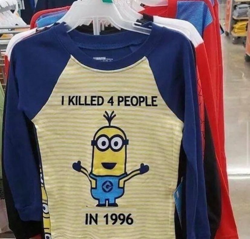 I Killed 4 People in 1996 T-Shirt …