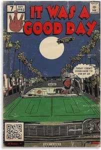 It Was a Good Day Poster, Retro Hip …