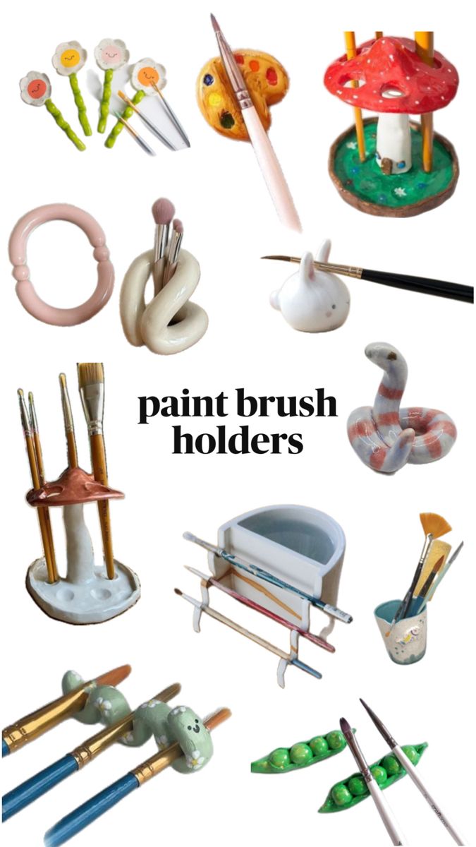 Paint Brush Holders, Diy Crafts For …