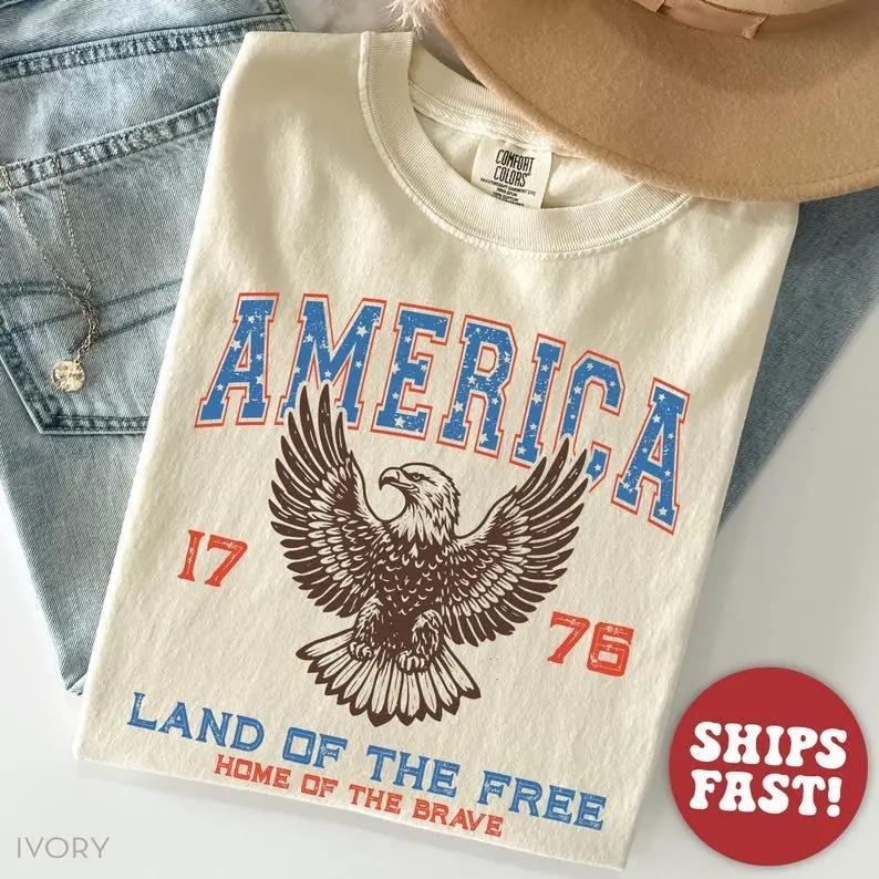 Comfort Colors 4th of July T-shirt,  &hellip;