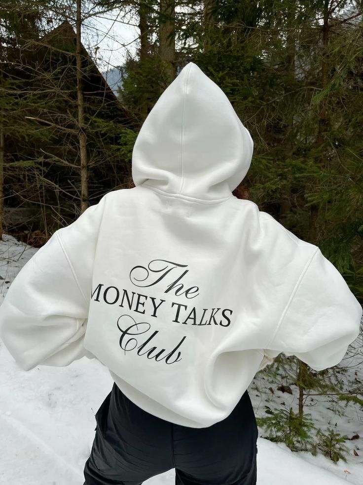 Money Talks Hoodie, Minimalist Luxur &hellip;