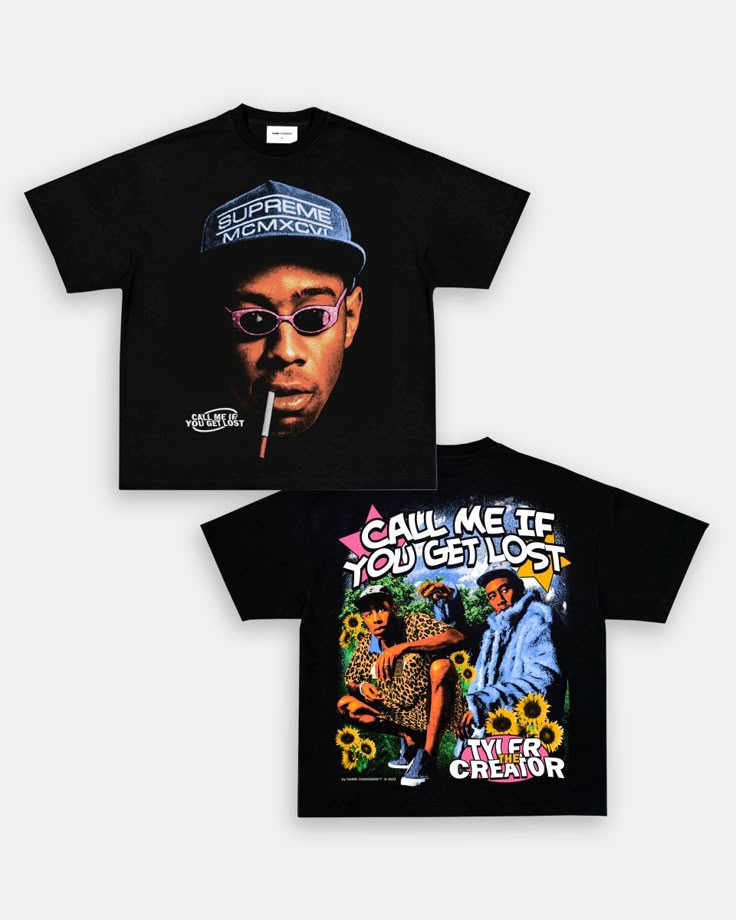 This is a black graphic t-shirt,  &hellip;