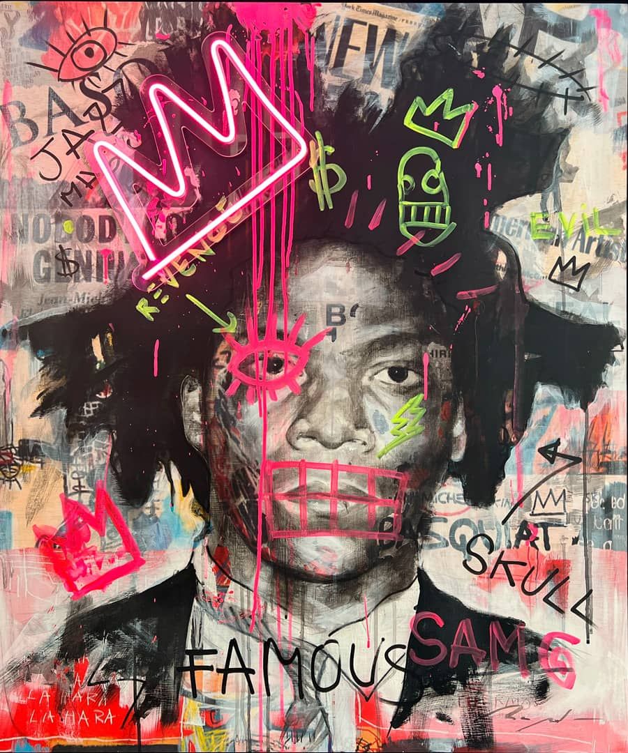 Neo Expressionist Portrait Poster, C …