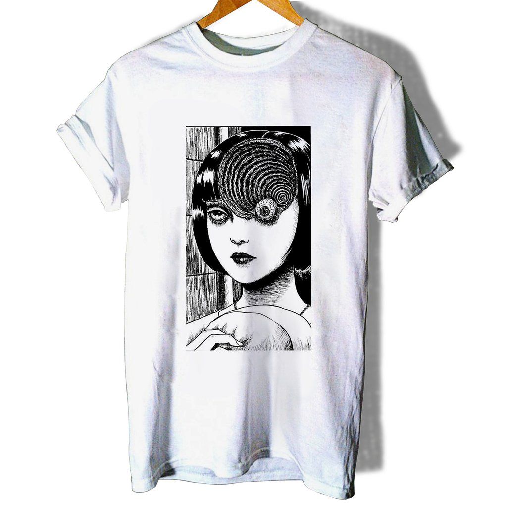 Horror Manga Spiral Woman T-Shirt …