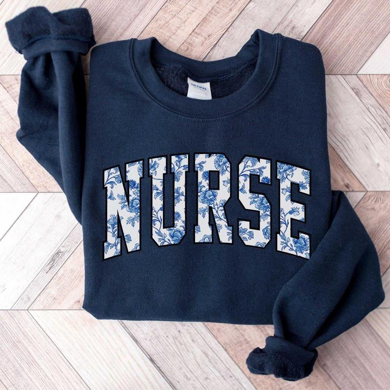 Toile De Jouy Registered Nurse Sweat …