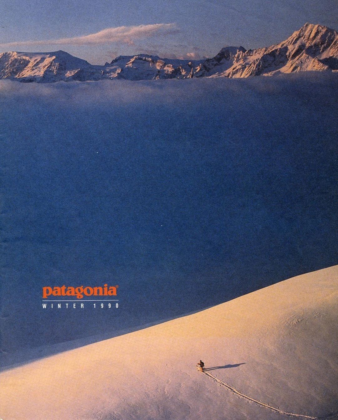 Retro Ski Resort Poster, Alpine Snow …