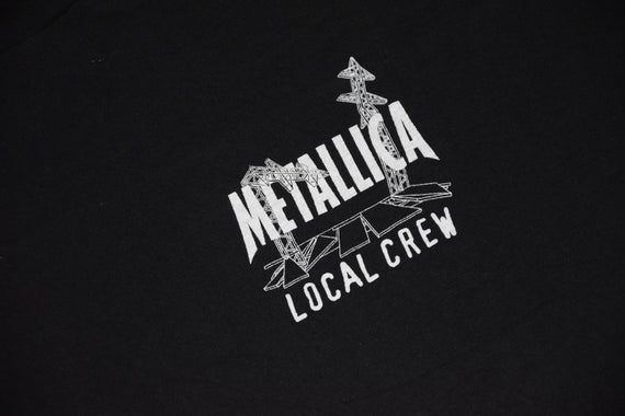 90S Metallica Local Crew Vintage Shi &hellip;