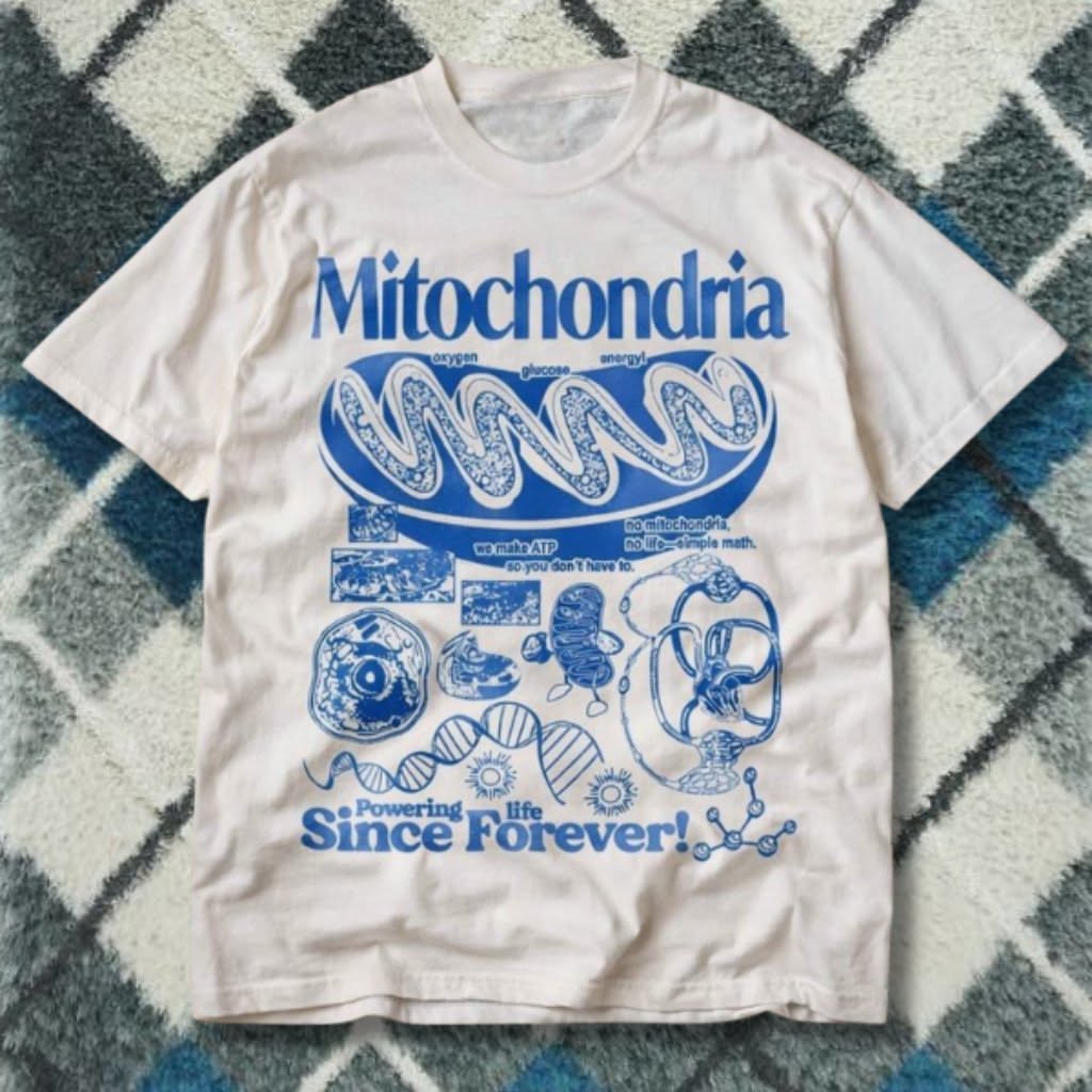 Mitochondria Science Graphic Tee Cre &hellip;