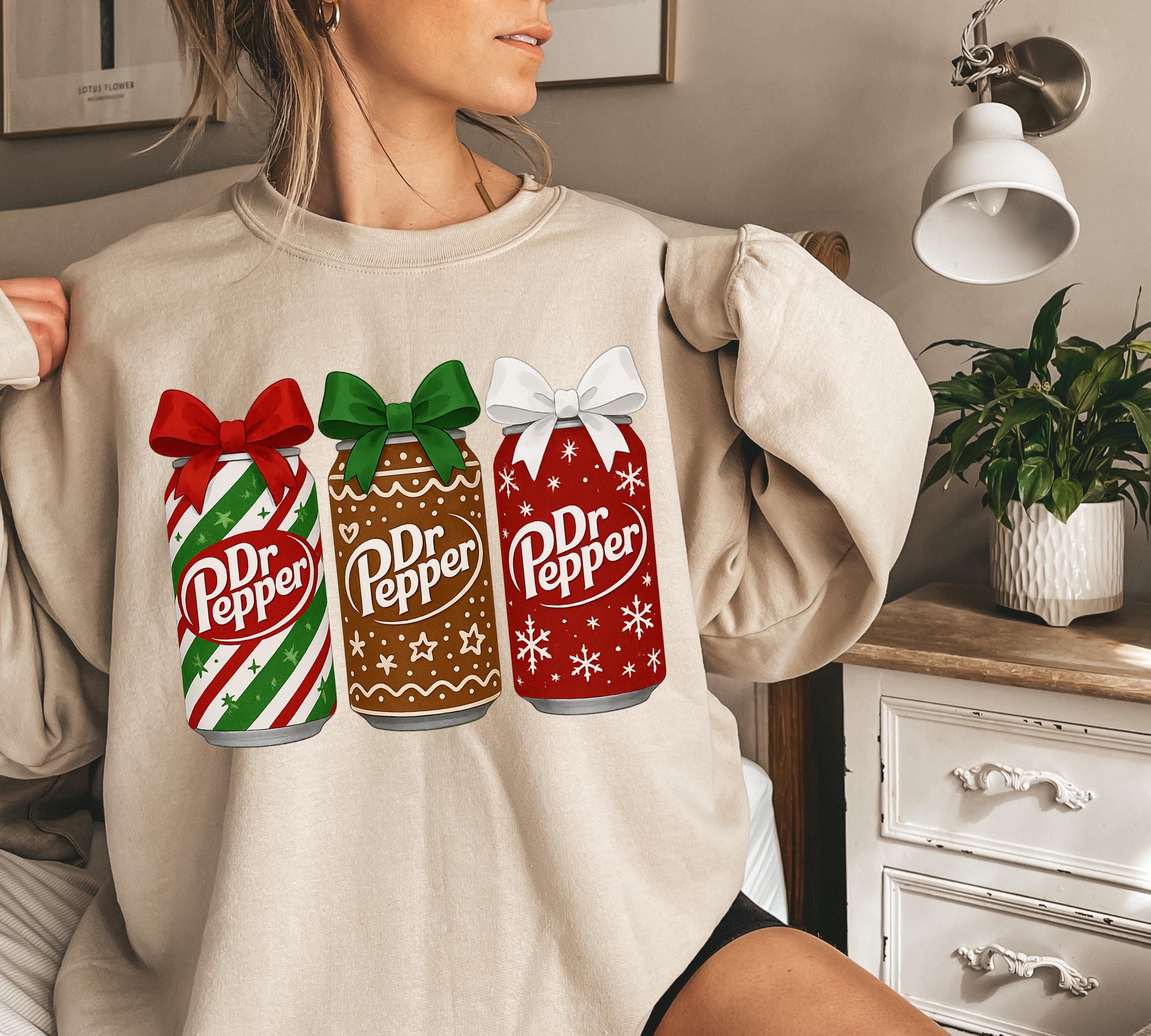Christmas Dr Pepper Sweatshirt, Holi …