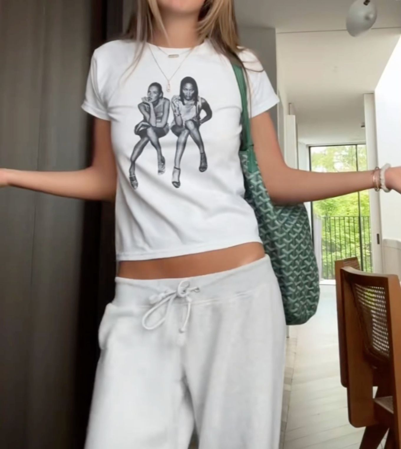 graphic t-shirt resembles the popula …