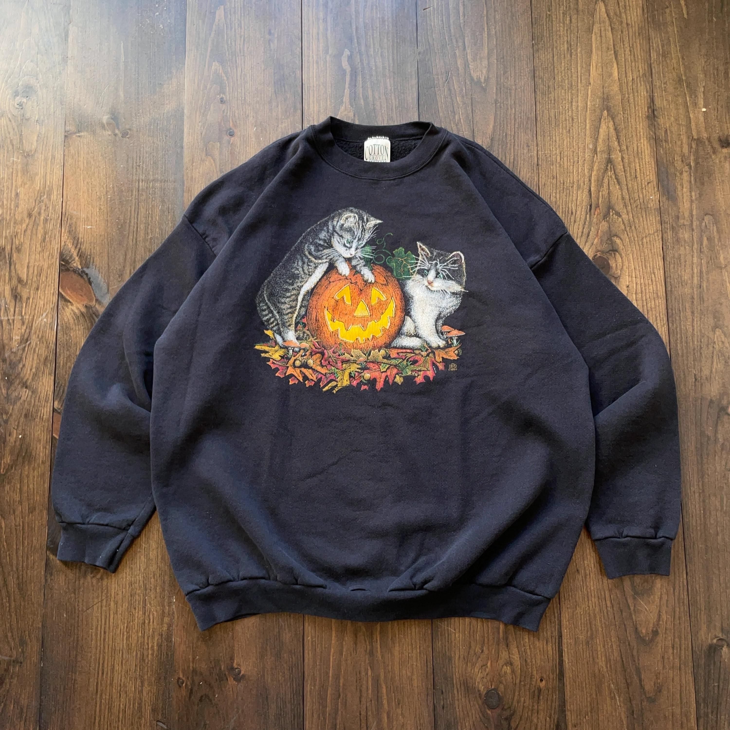 Vintage 1990s Black Crewneck Sweatsh &hellip;