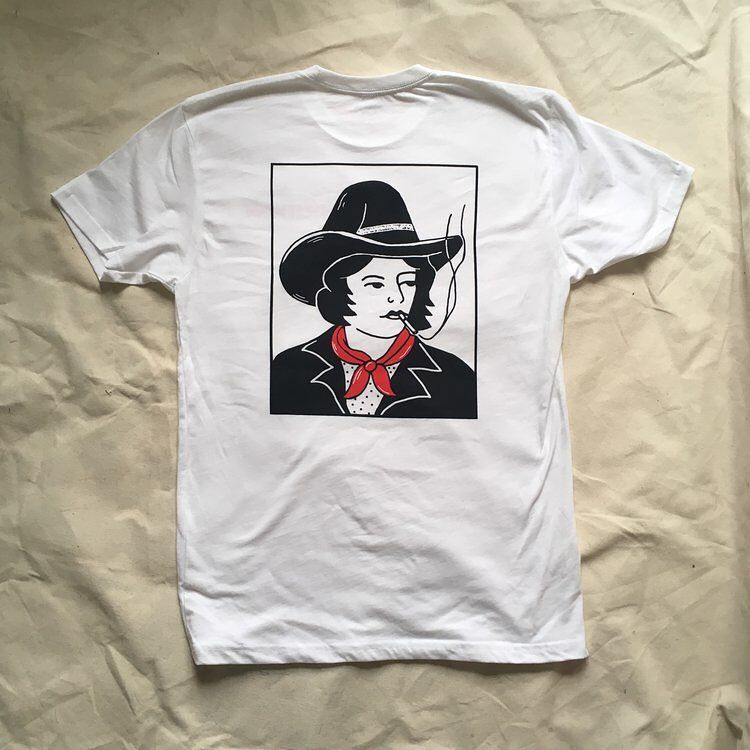Retro Cowboy Pop Art Portrait T-Shir &hellip;