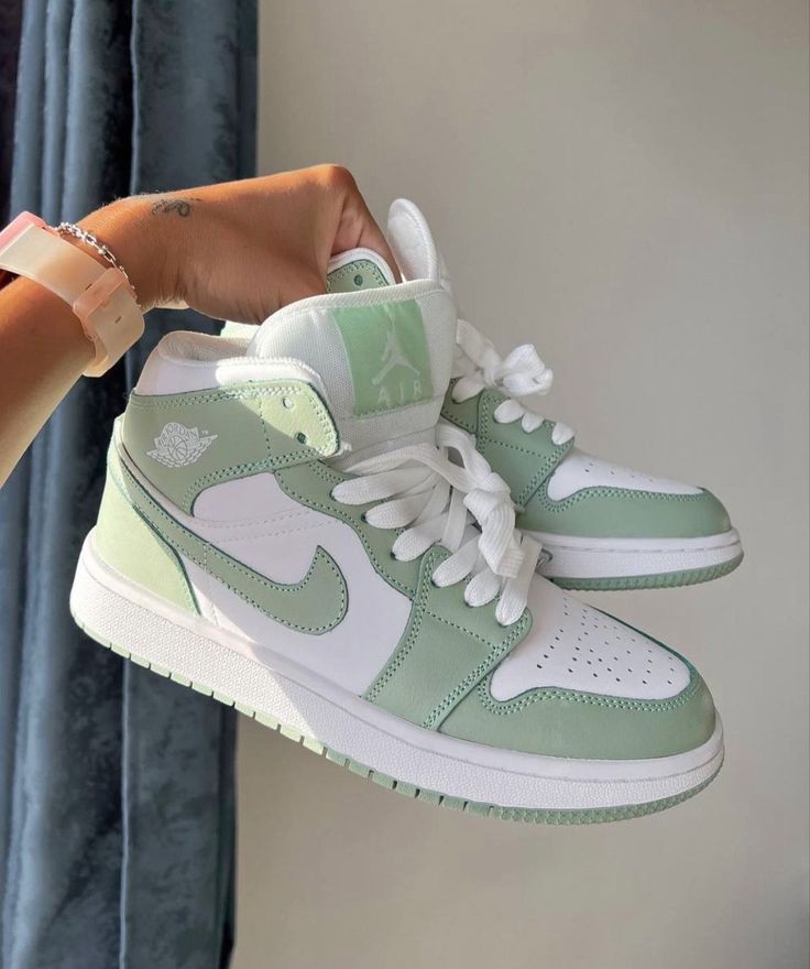 Pastel Green Jordans, Nike Shoes For …