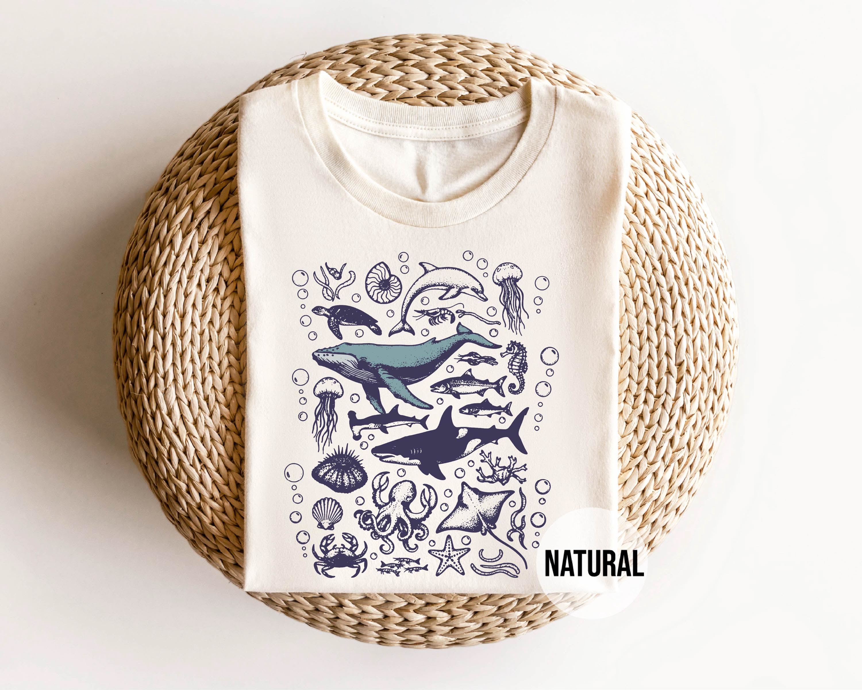 Ocean Life Shirt, Marine Biology Tee …