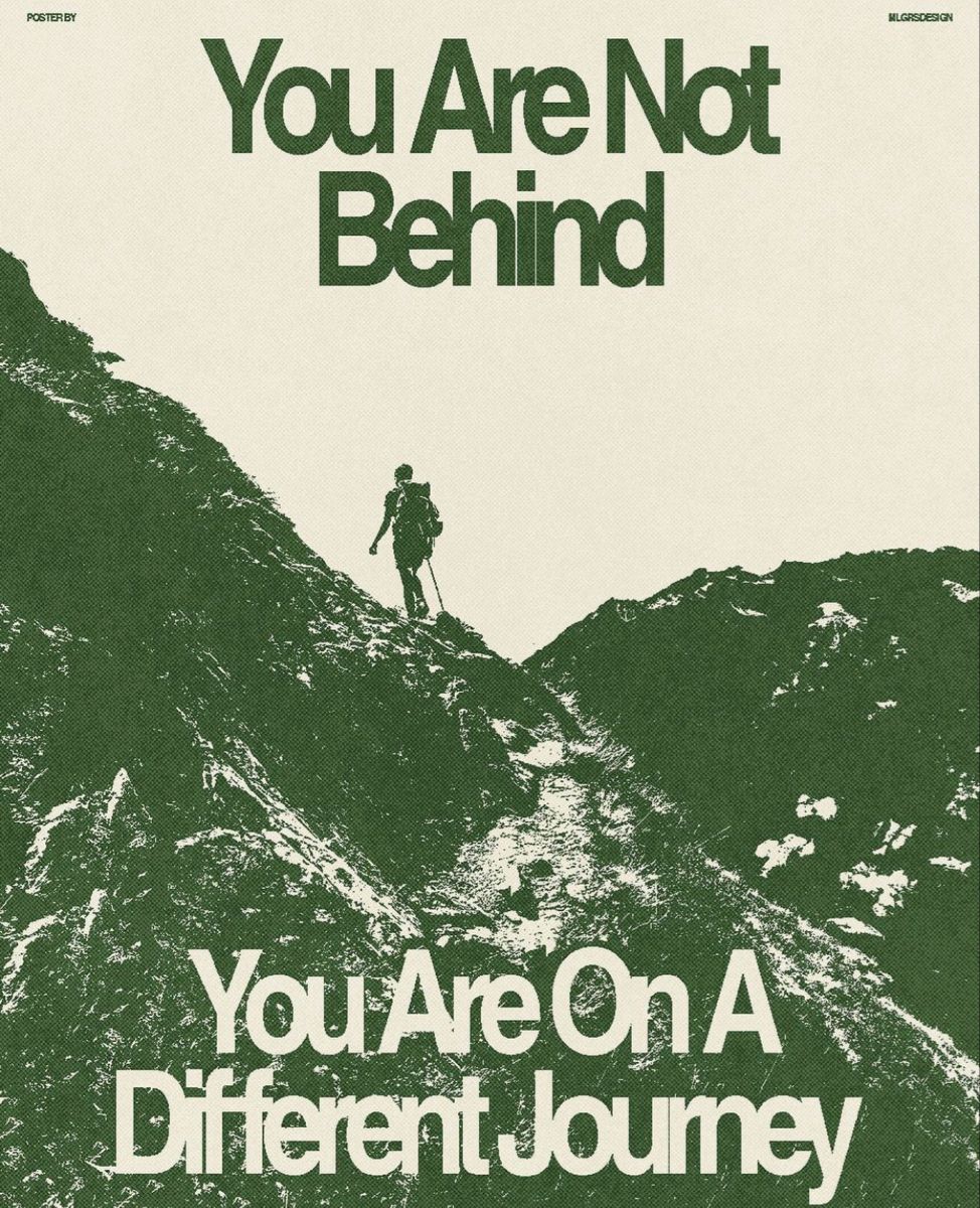 Retro Mountain Adventure Poster, Hik …