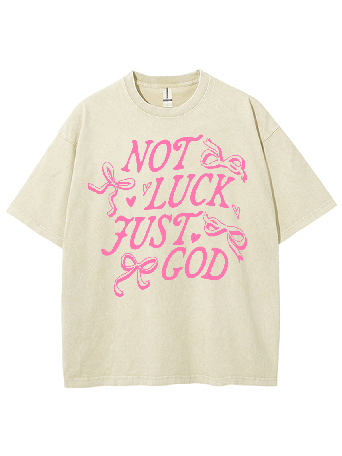 Not Luck Just God T-Shirt – Christ …