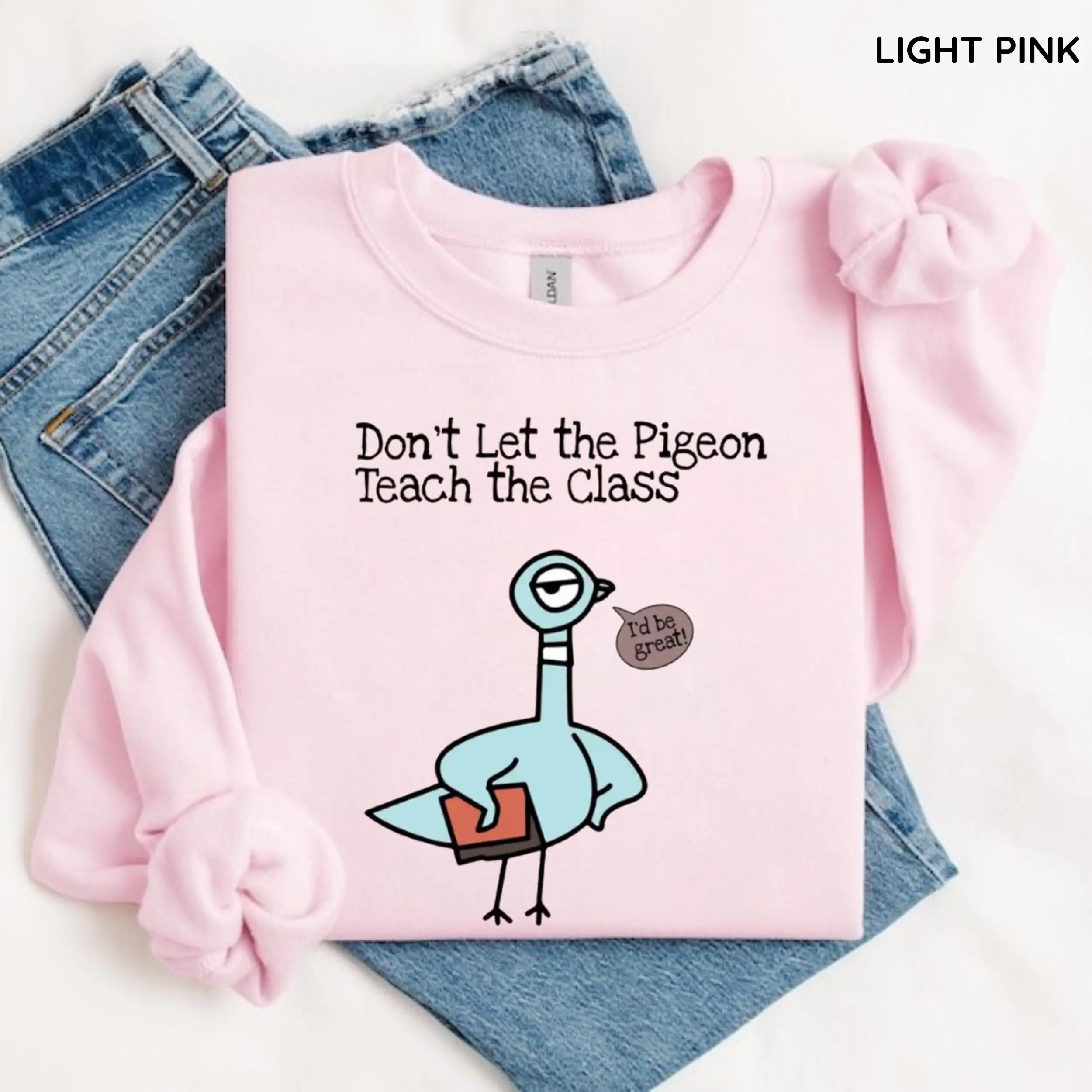 Funny Pigeon Teacher Sweatshirt T-Sh &hellip;