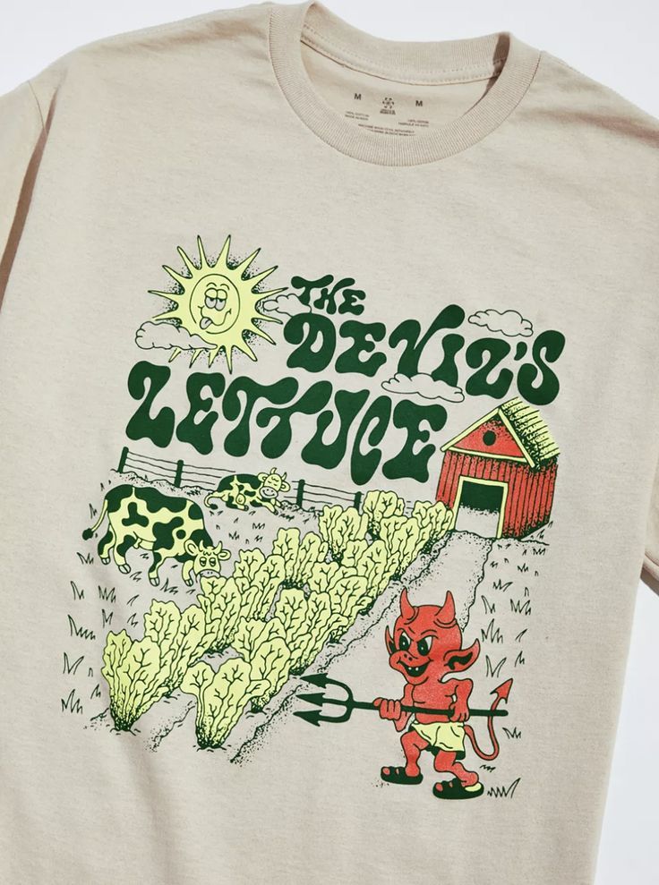 Devil’s Lettuce Garden T-Shirt …
