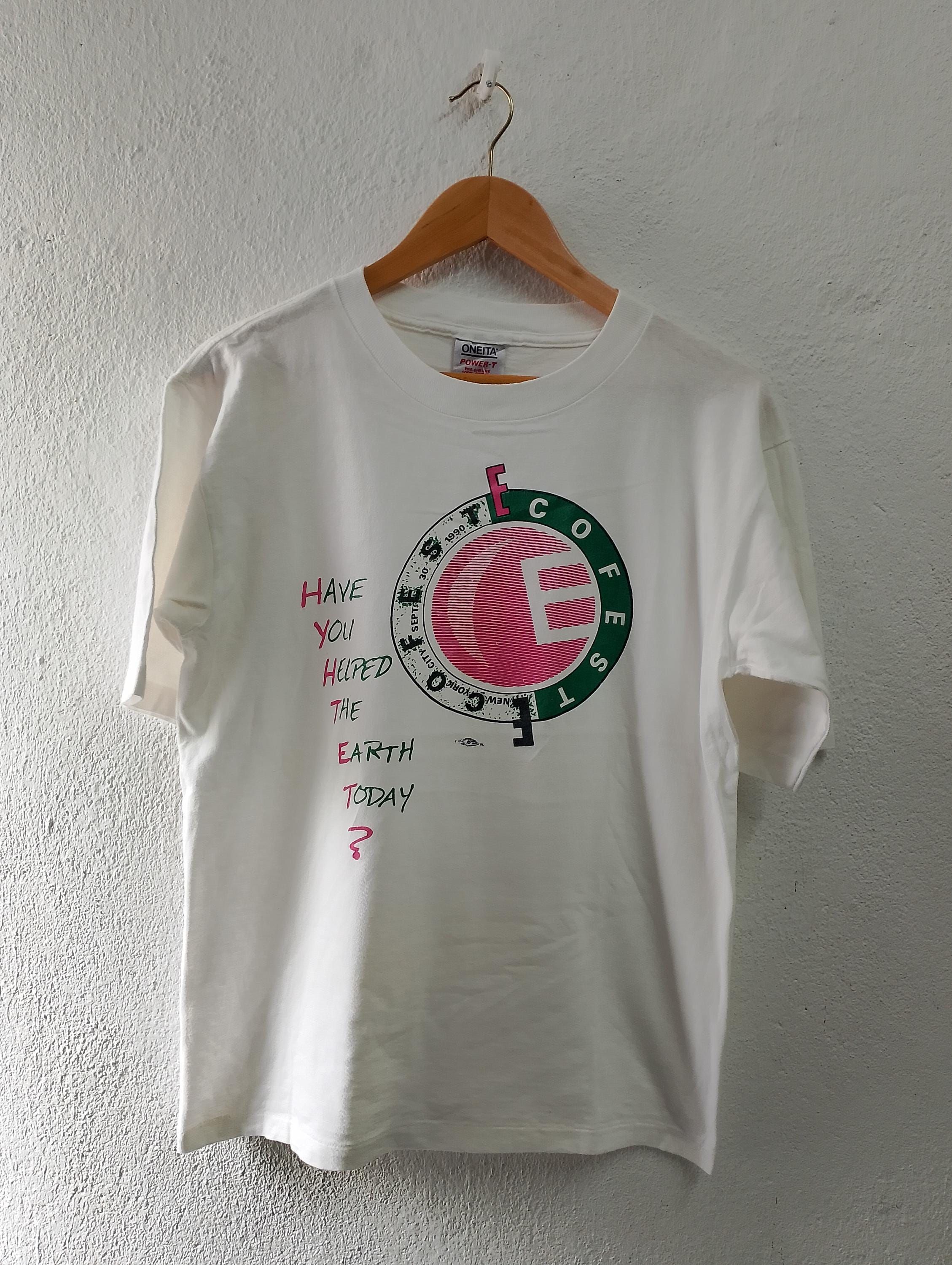 Vintage Ecofest Earth Campaign T-Shi &hellip;