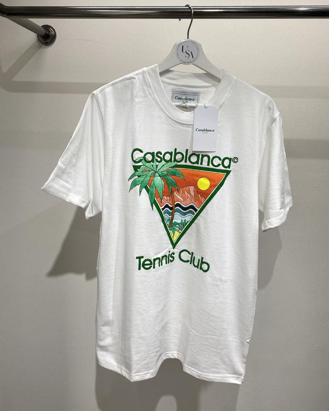 Tropical Tennis Club Triangle T-Shir …