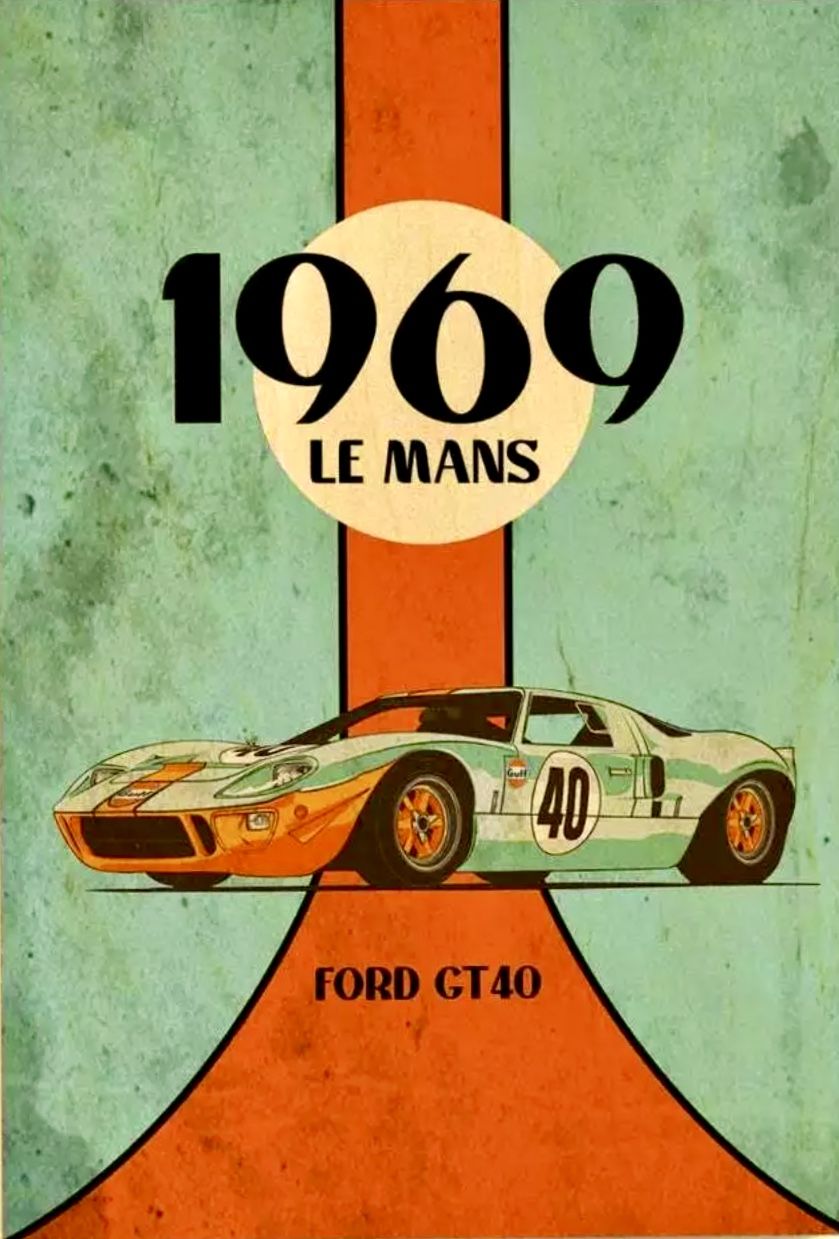 Retro Classic Car, Simple Car Poster &hellip;